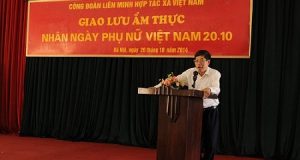 Giao lưu ẩm thực nhân ngày Phụ nữ Việt Nam 20/10