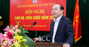 Chủ tịch Nguyễn Ngọc Bảo chủ trì Hội nghị tổng kết cơ quan Liên minh HTX Việt Nam