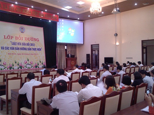 Bồi dưỡng Luật HTX năm 2012 và các văn bản hướng dẫn thực hiện