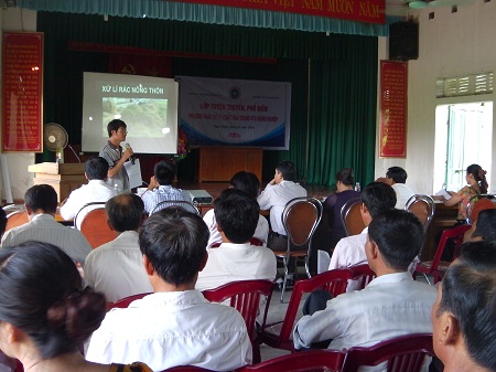 Lớp tập huấn “Tuyên truyền phổ biến phương pháp xử lý chất thải trong HTX nông nghiệp”
