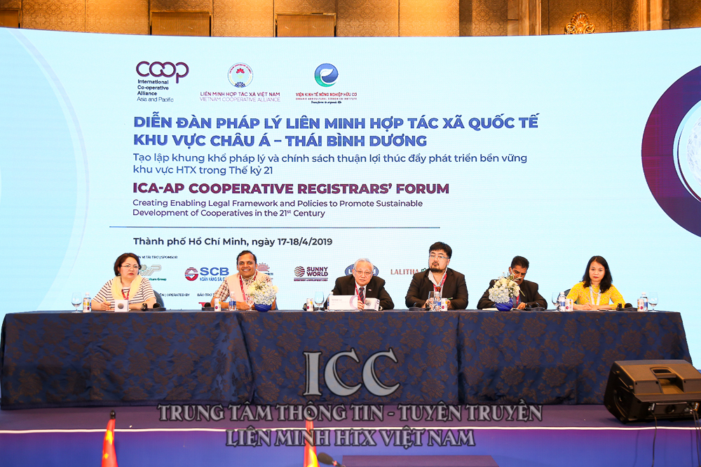 Diễn đàn Pháp lý Liên minh HTX Quốc tế khu vực châu Á – Thái Bình Dương thành công tốt đẹp